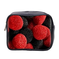 Berry,curved, Edge, Mini Toiletries Bag (two Sides) by nateshop