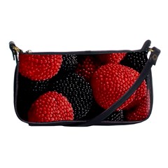 Berry,curved, Edge, Shoulder Clutch Bag by nateshop