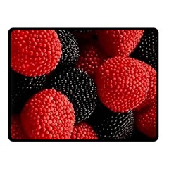 Berry,curved, Edge, Fleece Blanket (small) by nateshop