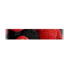 Berry,curved, Edge, Premium Plush Fleece Scarf (mini) by nateshop