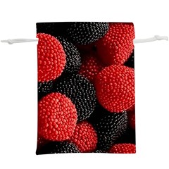 Berry,curved, Edge, Lightweight Drawstring Pouch (xl) by nateshop