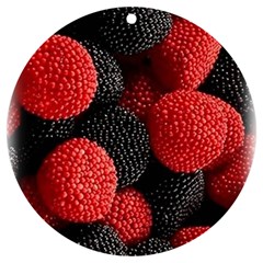 Berry,curved, Edge, Uv Print Acrylic Ornament Round