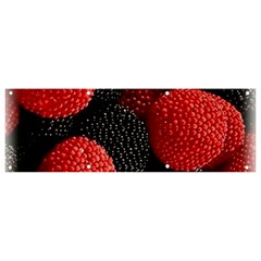 Berry,curved, Edge, Banner And Sign 9  X 3  by nateshop