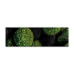 Berry,note, Green, Raspberries Sticker Bumper (10 pack) Front