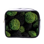 Berry,note, Green, Raspberries Mini Toiletries Bag (One Side) Front