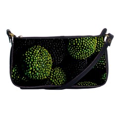 Berry,note, Green, Raspberries Shoulder Clutch Bag by nateshop