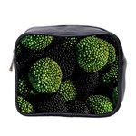 Berry,note, Green, Raspberries Mini Toiletries Bag (Two Sides) Front