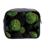 Berry,note, Green, Raspberries Mini Toiletries Bag (Two Sides) Back