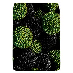 Berry,note, Green, Raspberries Removable Flap Cover (l) by nateshop