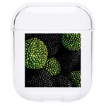 Berry,note, Green, Raspberries Hard PC AirPods 1/2 Case Front