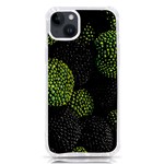 Berry,note, Green, Raspberries iPhone 14 Plus TPU UV Print Case Front