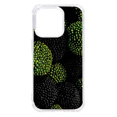 Berry,note, Green, Raspberries Iphone 14 Pro Tpu Uv Print Case by nateshop