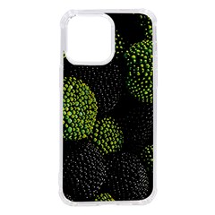 Berry,note, Green, Raspberries Iphone 14 Pro Max Tpu Uv Print Case by nateshop