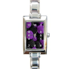 Berry,raspberry, Plus, One Rectangle Italian Charm Watch by nateshop