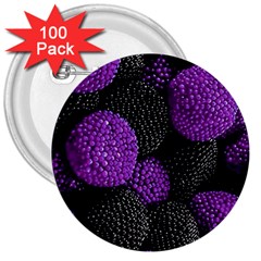 Berry,raspberry, Plus, One 3  Buttons (100 Pack)  by nateshop