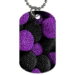 Berry,raspberry, Plus, One Dog Tag (two Sides) by nateshop