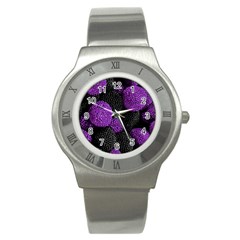 Berry,raspberry, Plus, One Stainless Steel Watch by nateshop