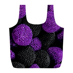 Berry,raspberry, Plus, One Full Print Recycle Bag (l) by nateshop