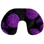 Berry,raspberry, Plus, One Travel Neck Pillow Back