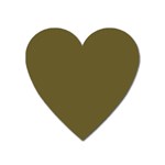 Brown, Color, Background, Monochrome, Minimalism Heart Magnet Front