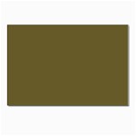 Brown, Color, Background, Monochrome, Minimalism Postcard 4 x 6  (Pkg of 10) Front