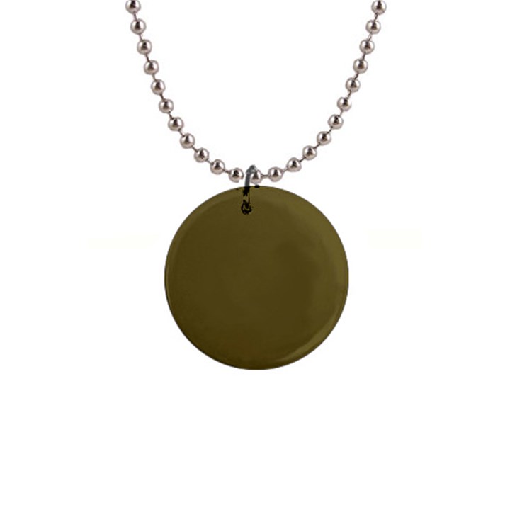 Brown, Color, Background, Monochrome, Minimalism 1  Button Necklace