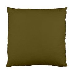 Brown, Color, Background, Monochrome, Minimalism Standard Cushion Case (two Sides) by nateshop