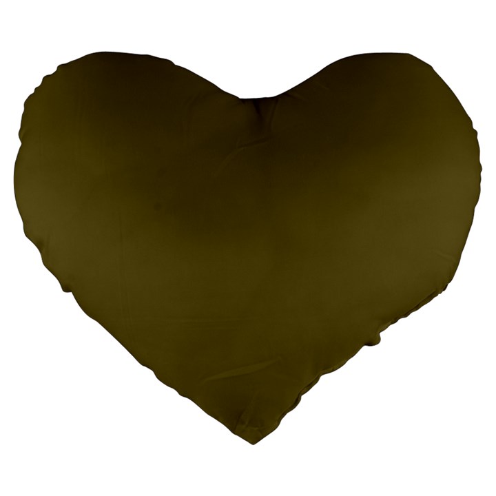 Brown, Color, Background, Monochrome, Minimalism Large 19  Premium Heart Shape Cushions