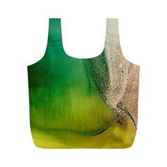 Curved, Hole Full Print Recycle Bag (m) by nateshop