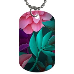 Eaves, Mate, Pink, Purple, Stock Wall Dog Tag (one Side) by nateshop