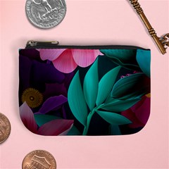 Eaves, Mate, Pink, Purple, Stock Wall Mini Coin Purse by nateshop