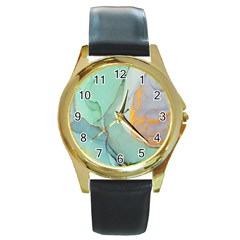 Huawei, Lite, Mate Round Gold Metal Watch by nateshop