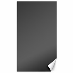 Gray, Color, Background, Monochrome, Minimalism Canvas 40  X 72  by nateshop