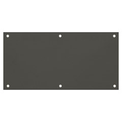 Gray, Color, Background, Monochrome, Minimalism Banner And Sign 6  X 3  by nateshop