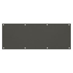 Gray, Color, Background, Monochrome, Minimalism Banner And Sign 8  X 3  by nateshop