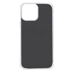 Gray, Color, Background, Monochrome, Minimalism Iphone 13 Pro Max Tpu Uv Print Case by nateshop