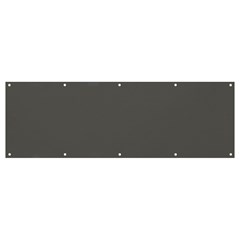 Gray, Color, Background, Monochrome, Minimalism Banner And Sign 12  X 4  by nateshop