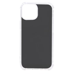 Gray, Color, Background, Monochrome, Minimalism Iphone 13 Mini Tpu Uv Print Case by nateshop