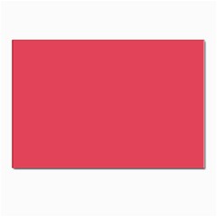 Pink, Color, Background, Monochromic, Minimalism Postcards 5  X 7  (pkg Of 10) by nateshop