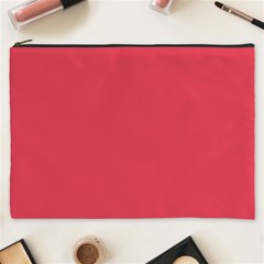 Pink, Color, Background, Monochromic, Minimalism Cosmetic Bag (xxxl) by nateshop