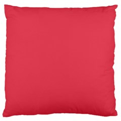 Pink, Color, Background, Monochromic, Minimalism Large Cushion Case (one Side) by nateshop