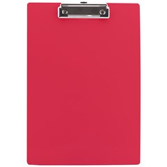 Pink, Color, Background, Monochromic, Minimalism A4 Acrylic Clipboard by nateshop