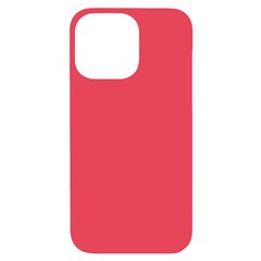 Pink, Color, Background, Monochromic, Minimalism Iphone 14 Pro Max Black Uv Print Case by nateshop