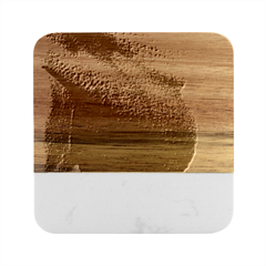 Plus, Curved Marble Wood Coaster (square) by nateshop