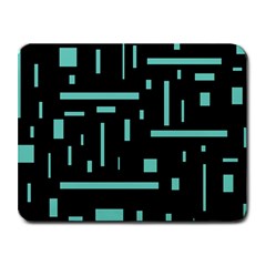 Rectangles, Cubes, Forma Small Mousepad by nateshop