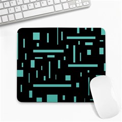 Rectangles, Cubes, Forma Large Mousepad by nateshop