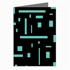 Rectangles, Cubes, Forma Greeting Cards (pkg Of 8) by nateshop