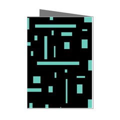 Rectangles, Cubes, Forma Mini Greeting Cards (pkg Of 8)