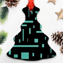 Rectangles, Cubes, Forma Ornament (christmas Tree)  by nateshop