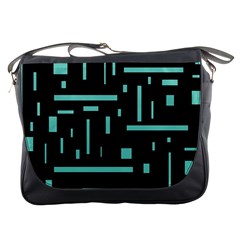 Rectangles, Cubes, Forma Messenger Bag by nateshop